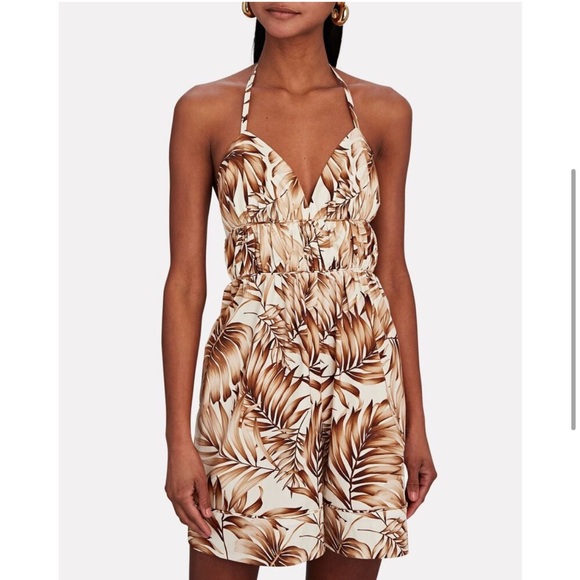 Autumn Adeigbo tropical jumpsuit - Picture 1 of 7